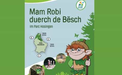 Forest adventure trail for children in Luxemburg