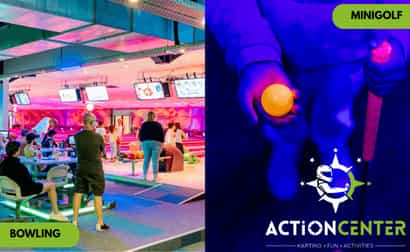 Bowling and minigolf at Actioncenter