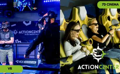 VR and 7D cinema at Actioncenter
