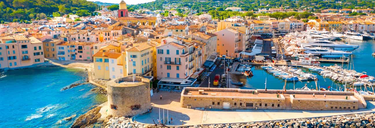 Ausblick auf den Hafen St. Tropez mit Casapilot